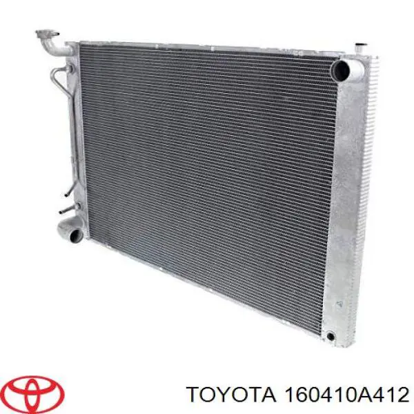 Радіатор 160410A412 Toyota