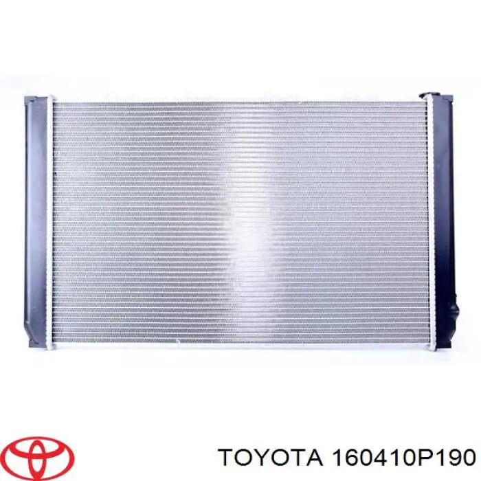 Радіатор 160410P190 Toyota