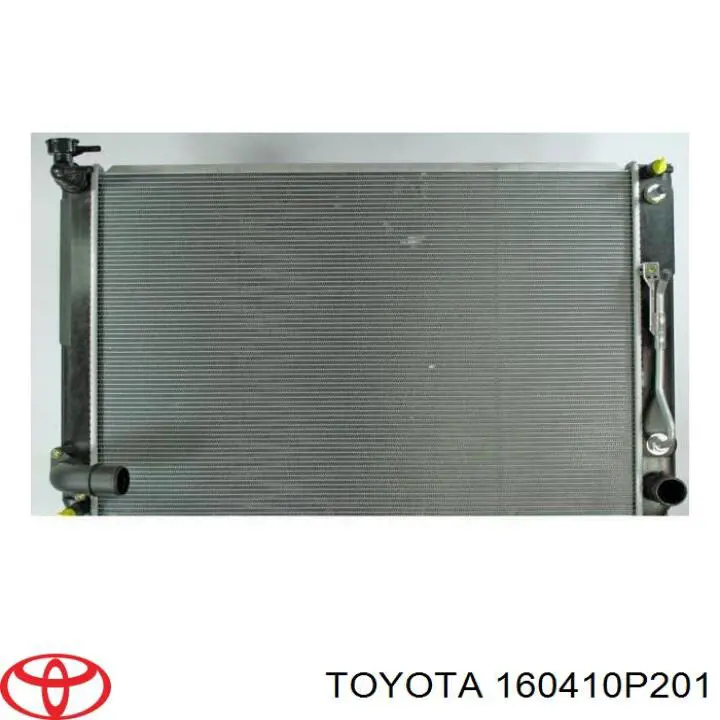 Радіатор основний Toyota 160410P201 ціна, від 89.00 USD