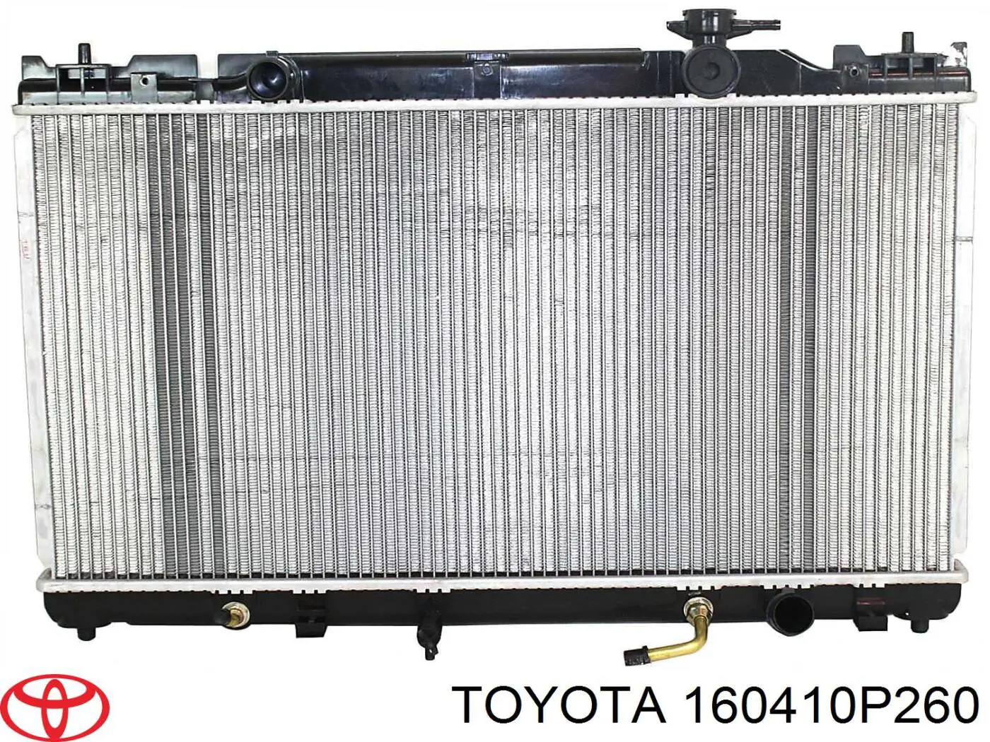 Купити 160410P270 Toyota Радіатор двигуна