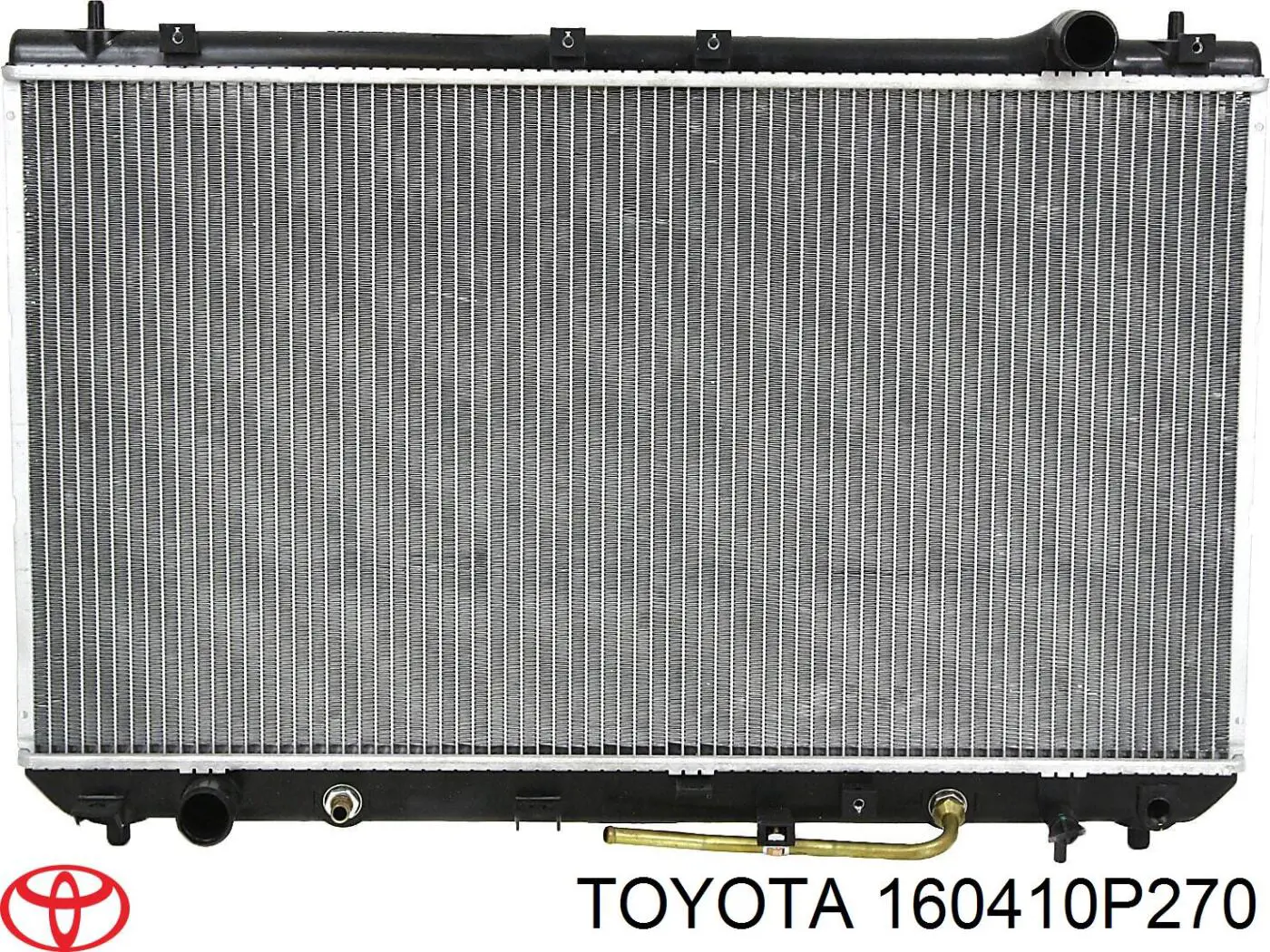 160410P270 Toyota Радіатор охолодження двигуна