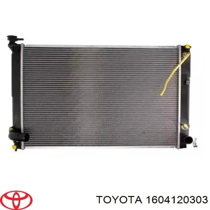 1604120303 Toyota Радіатор охолодження двигуна
