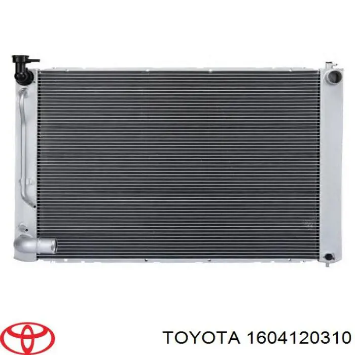 1604120310 Toyota радіатор охолодження двигуна