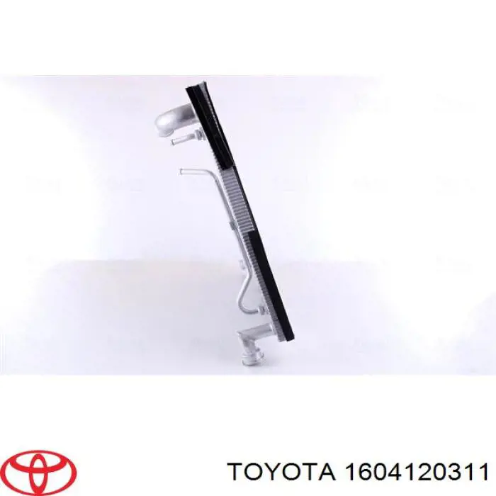 Радіатор охолодження Toyota 1604120311
