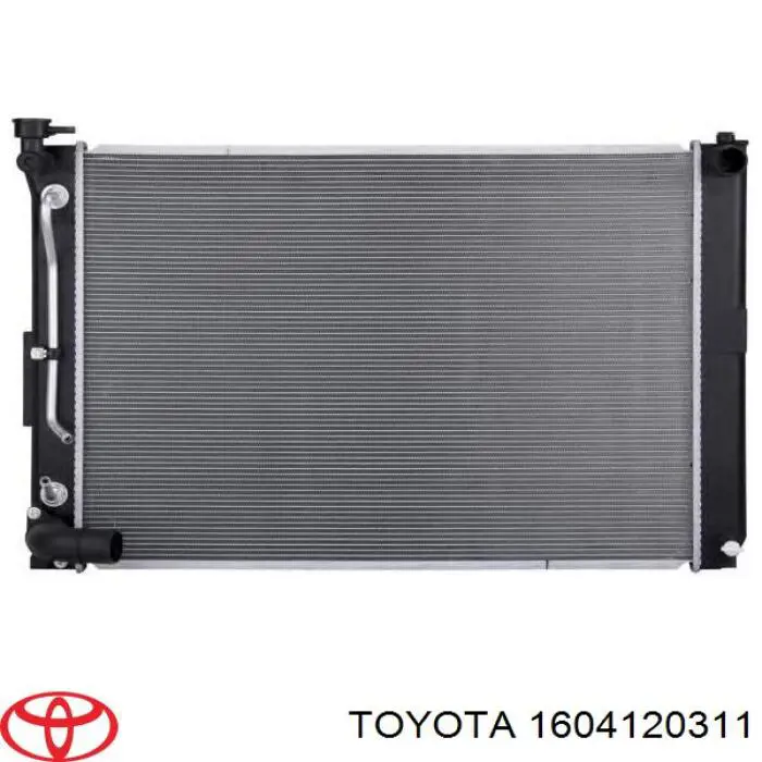 1604120311 Toyota радіатор охолодження двигуна