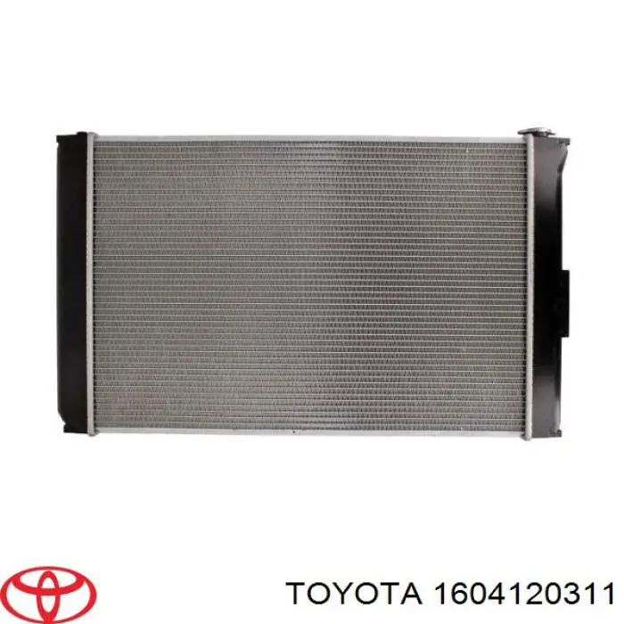 Купити 1604120311 Toyota Радіатор двигуна