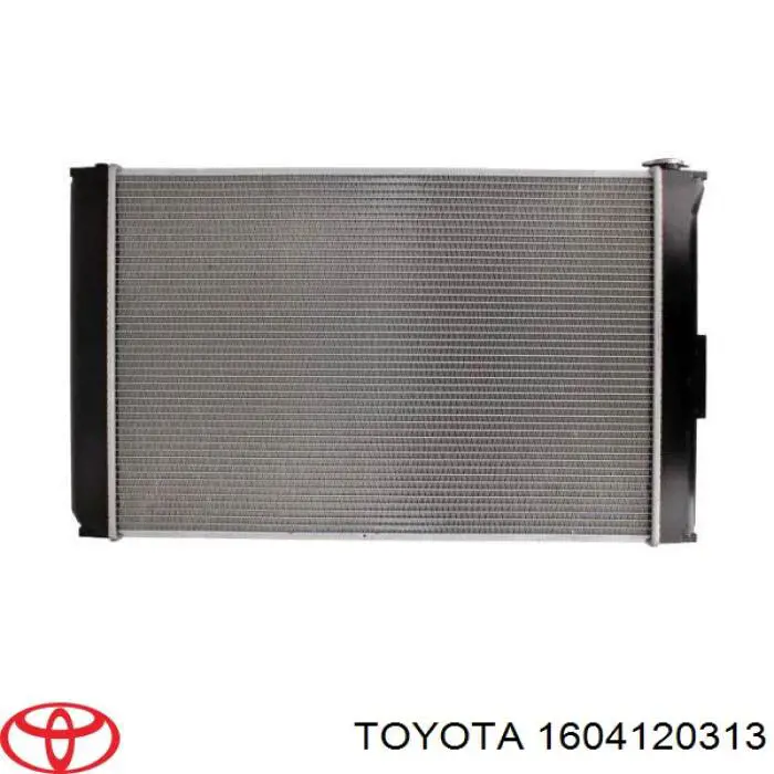 1604120313 Toyota радіатор охолодження двигуна
