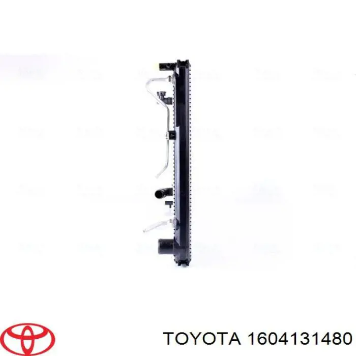 Радіатор 1604131480 Toyota