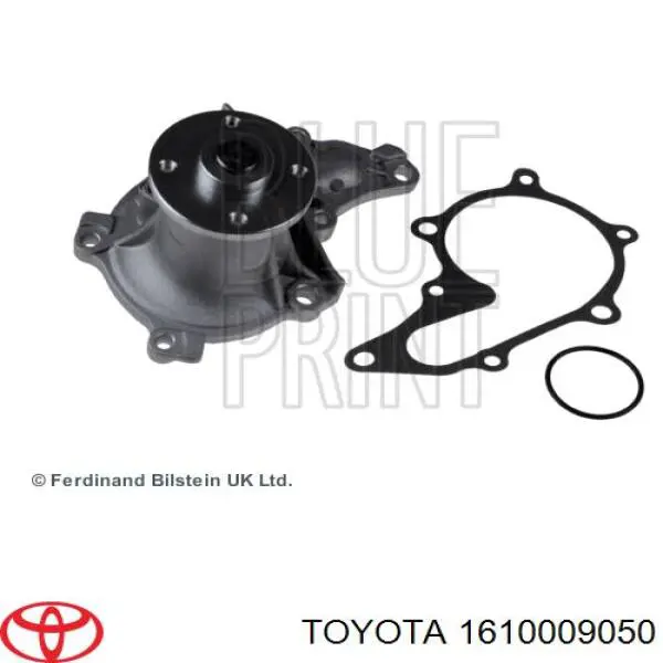 Помпа водяна (насос) охолодження, в зборі з корпусом 1610009050 Toyota
