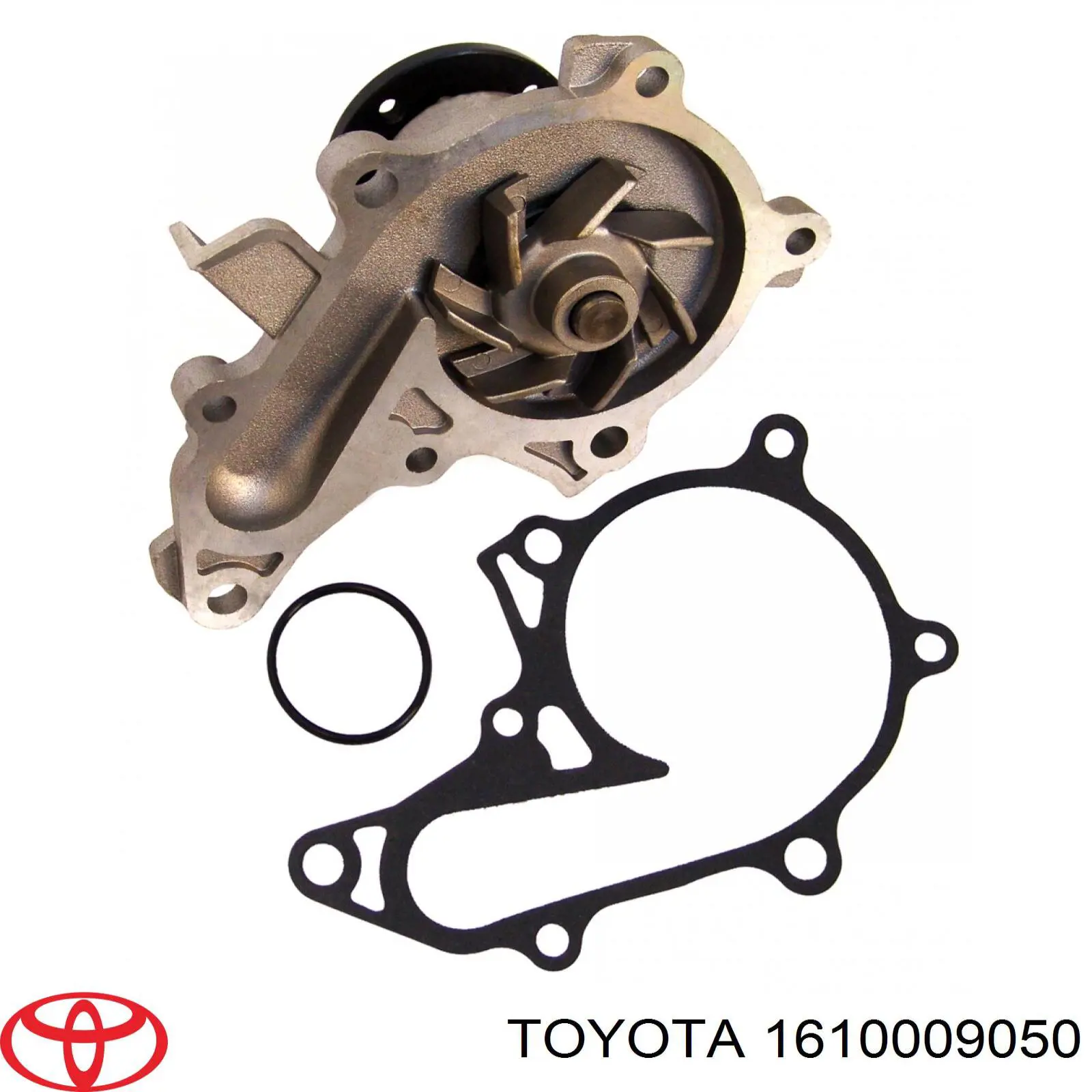 Водяний насос охолодження, з корпусом Toyota 1610009050