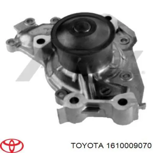 Помпа водяна, (насос) охолодження 1610009070 Toyota