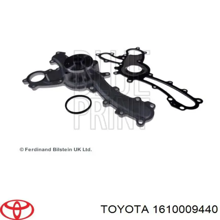 Помпа охолодження Toyota 1610009440 ціна, від 67.68 USD