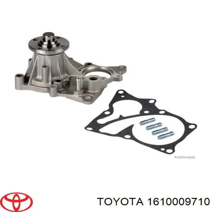 1610009710 Toyota помпа водяна, (насос охолодження)