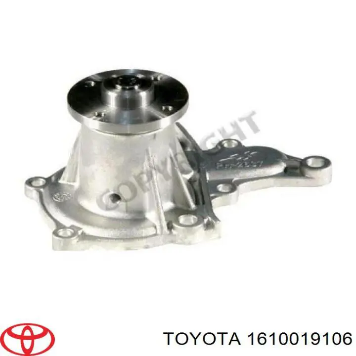Помпа охолодження Toyota 1610019106 ціна, від 22.87 USD