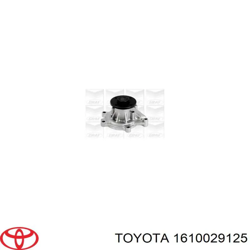 Помпа охолодження Toyota 1610029125 ціна, від 31.11 USD