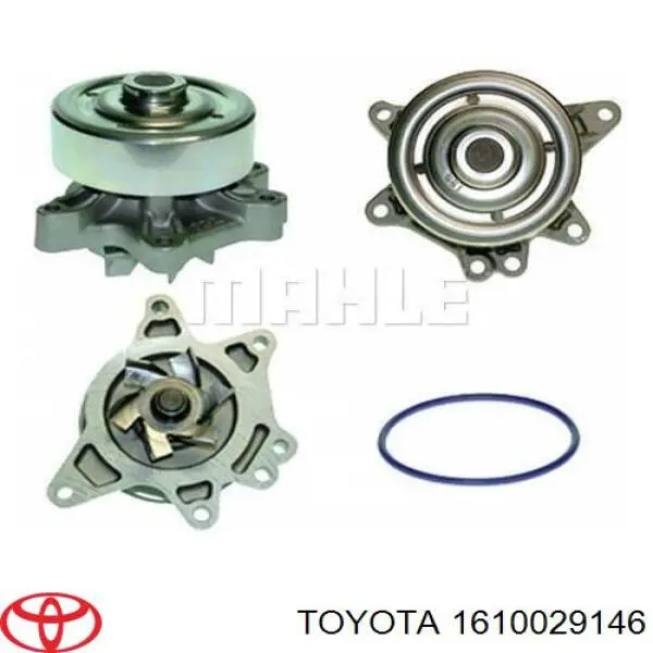 1610029146 Toyota Насос охолодження