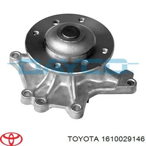 Помпа водяна, (насос) охолодження 1610029146 Toyota