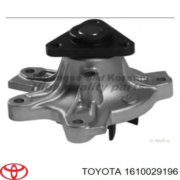 Помпа охолодження Toyota 1610029196 ціна, від 21.86 USD