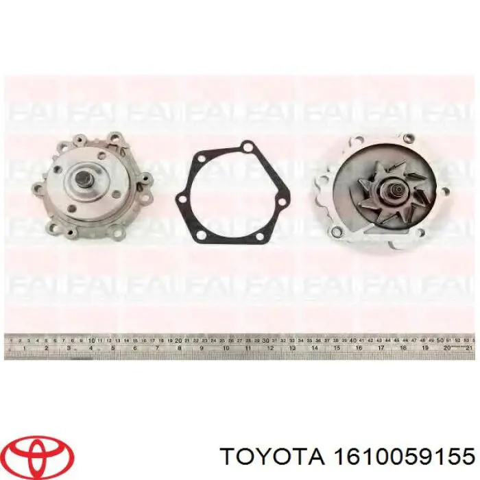 Помпа охолодження Toyota 1610059155 ціна, від 28.12 USD