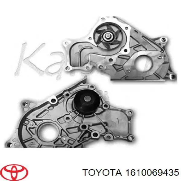 Помпа охолодження Toyota 1610069435 ціна, від 36.85 USD