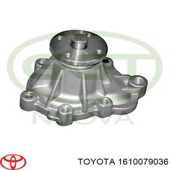 1610079036 Toyota Насос охолодження