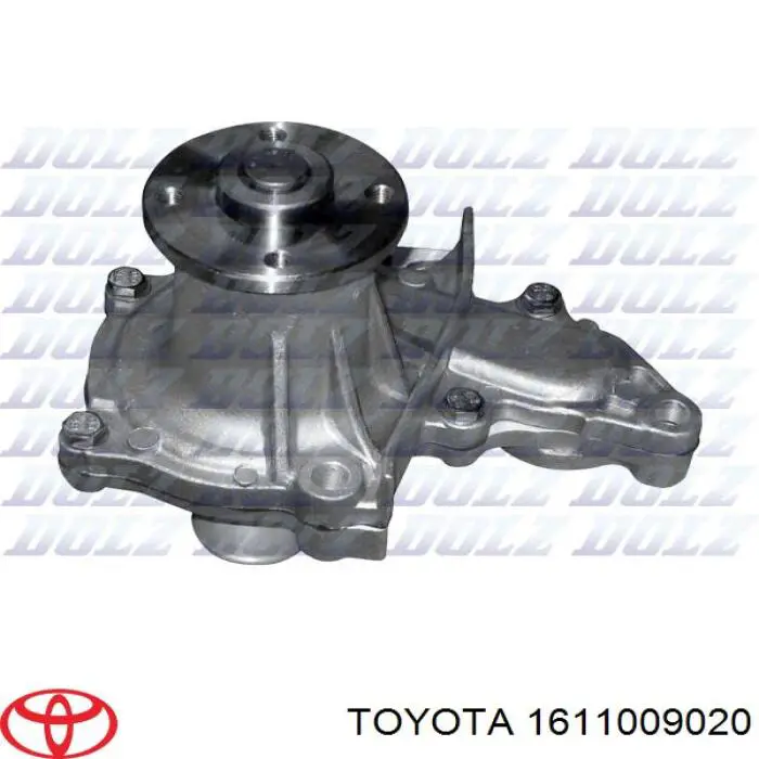 Помпа охолодження Toyota 1611009020 ціна, від 30.60 USD