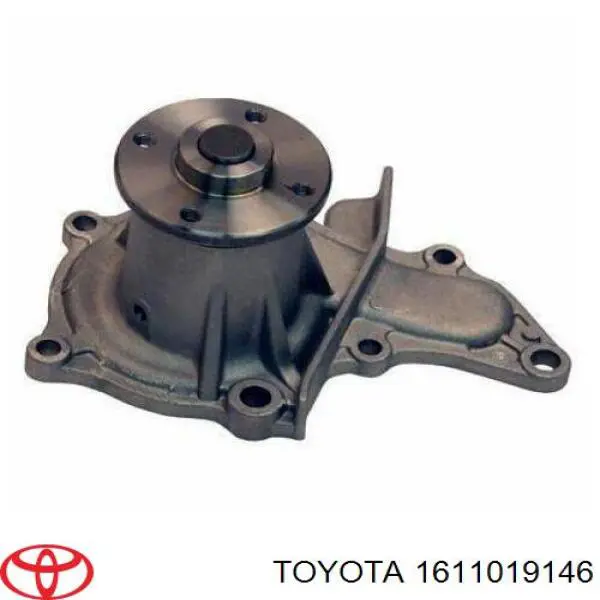 Помпа водяна (насос) охолодження, в зборі з корпусом 1611019146 Toyota