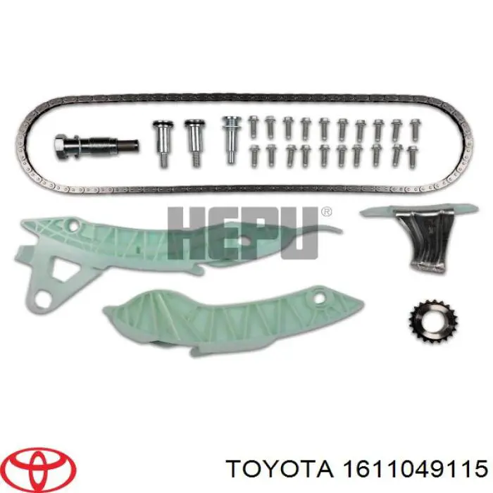 Помпа охолодження Toyota 1611049115 ціна, від 101.35 USD