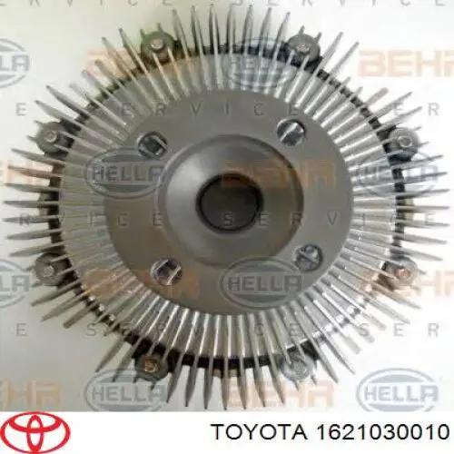 Купити 1621030010 Toyota Муфта вязкостная системи охолодження