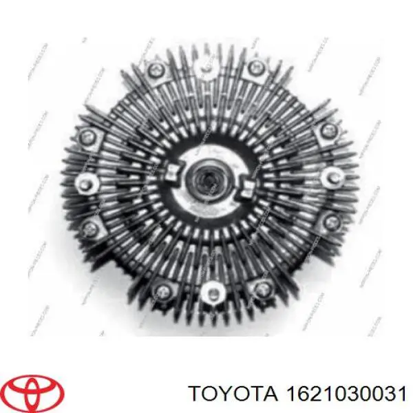 Вискомуфта вентилятора T158F NPW