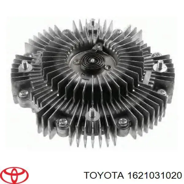 Вискомуфта, вязкостная муфта вентилятора охолодження Toyota Land Cruiser (J12) (Тойота Ленд крузер)