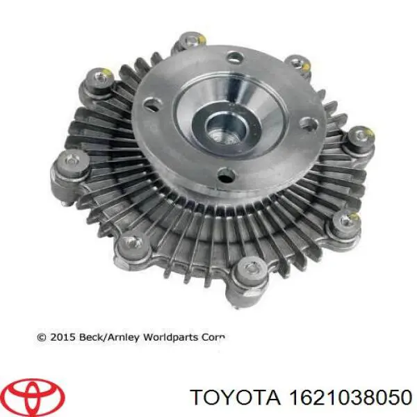 В'язкова муфта вентилятора Toyota 1621038050 ціна, від 372.18 USD