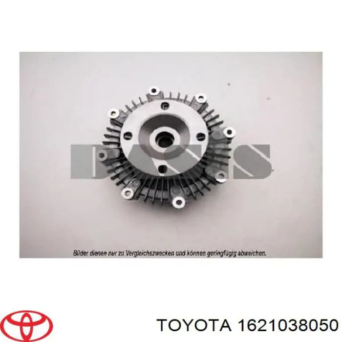 1621038050 Toyota Гідромуфта приводу вентилятора