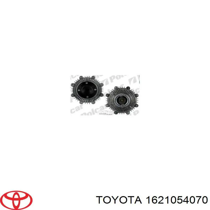 1621054070 Toyota вискомуфта, вязкостная муфта вентилятора охолодження