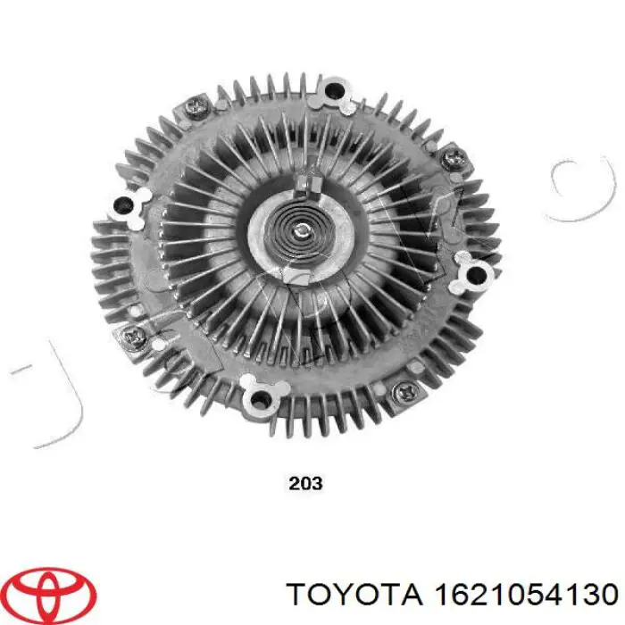 1621054130 Toyota Гідромуфта приводу вентилятора