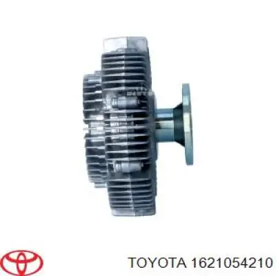 Вискомуфта, вязкостная муфта вентилятора охолодження 1621054210 Toyota