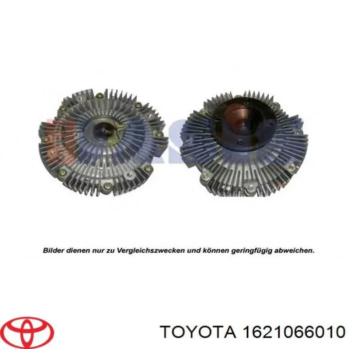 1621066010 Toyota вискомуфта, вязкостная муфта вентилятора охолодження
