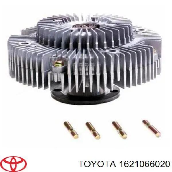 1621066020 Toyota вискомуфта, вязкостная муфта вентилятора охолодження