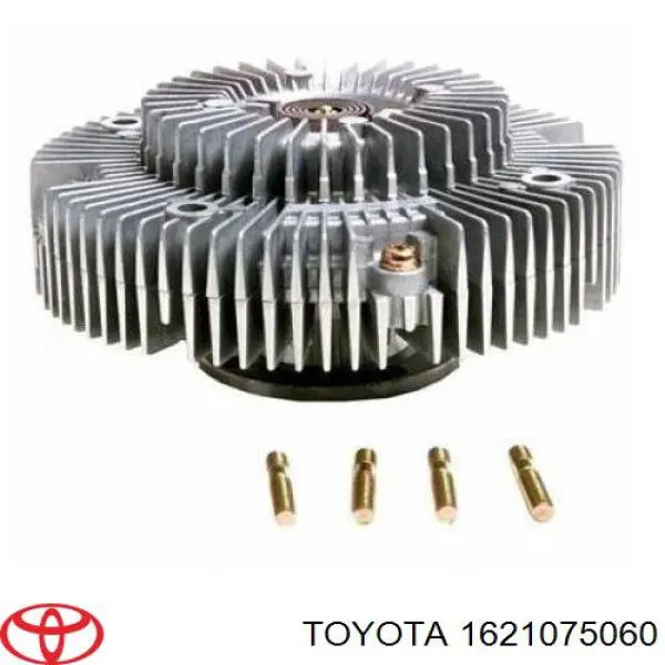 Вискомуфта, вязкостная муфта вентилятора охолодження Toyota Hilux (N) (Тойота Хайлюкс)