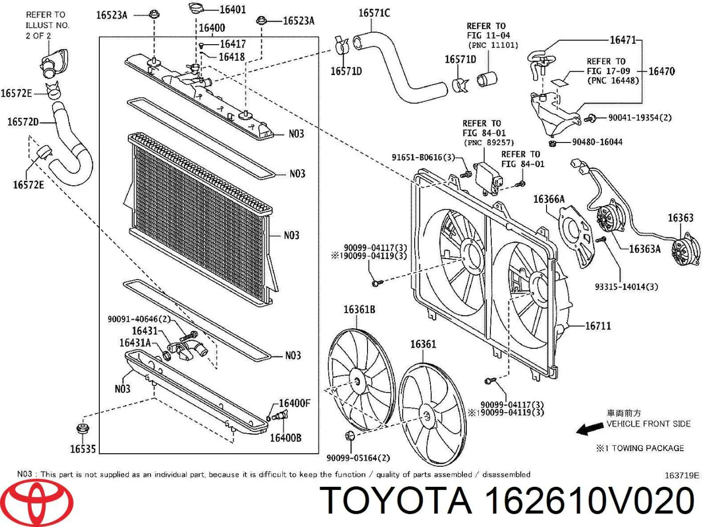  162610V020 Toyota