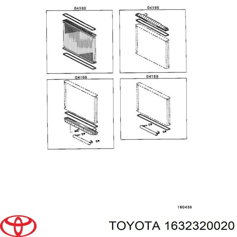 Кожух термостата Toyota 1632320020 ціна, від 10.14 USD