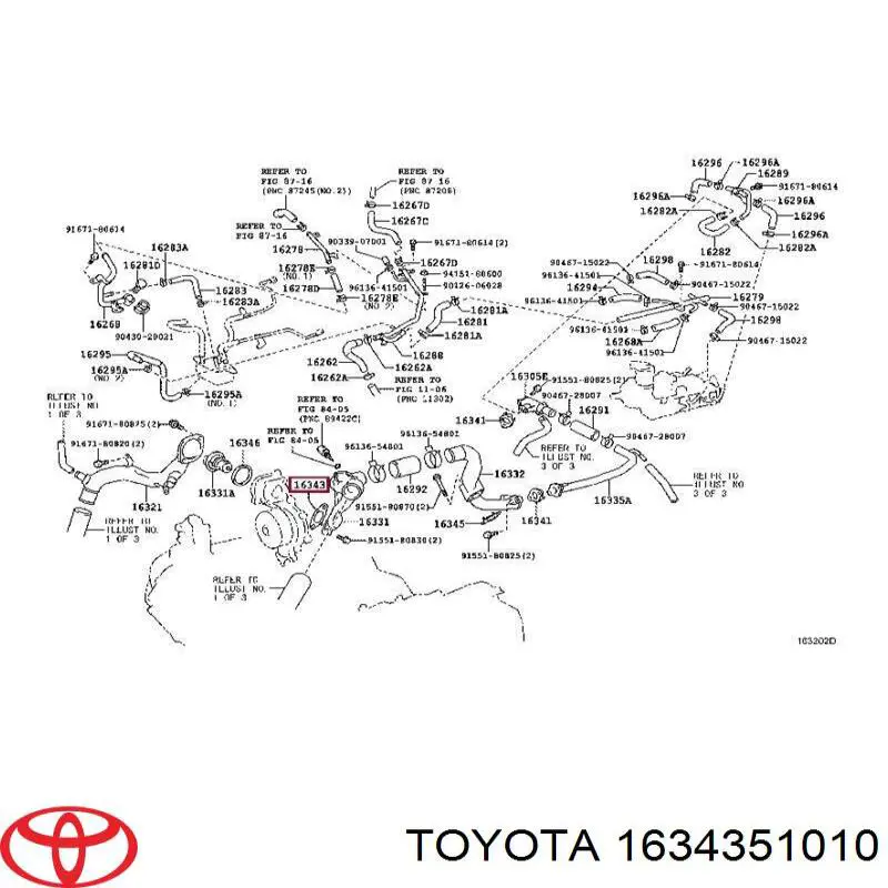  1634351010 Toyota