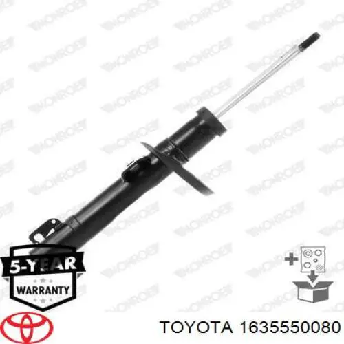 Купити 1635550080 Toyota Амортизатор передньої підвіски