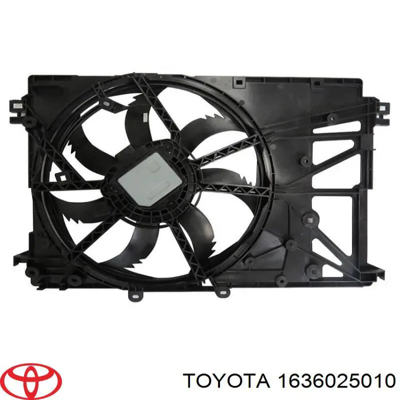Купити FP70W321 FPS Дифузор радіатора охолодження, в зборі з двигуном і крильчаткою