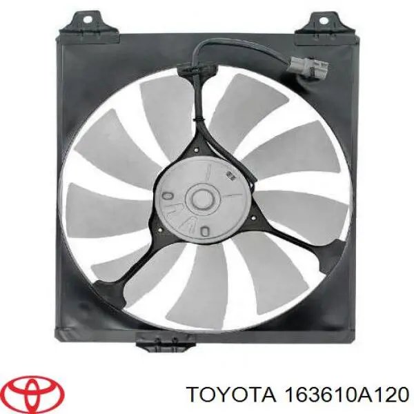 Купити 163610A120 Toyota Вентилятор/крильчатка радіатора охолодження, лівий
