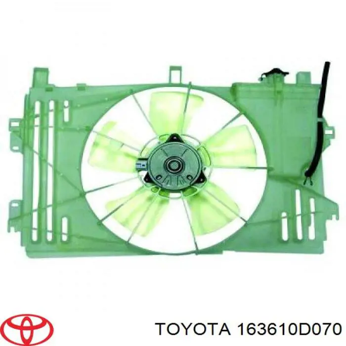 Купити 1636323020 Toyota Двигун вентилятора системи охолодження