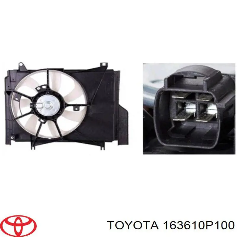 Дифузор (кожух) радіатора охолодження Toyota Sienna (L2) (Тойота Сієнна)