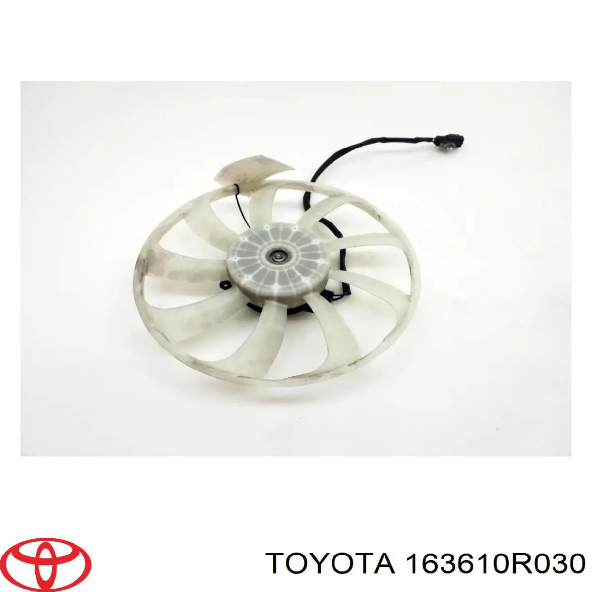 Вентилятор / крильчатка радіатора охолодження, правий Toyota 163610R030 ціна, від 25.31 USD