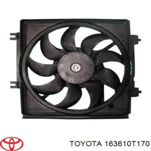 Купити 163610T170 Toyota Вентилятор/крильчатка радіатора охолодження
