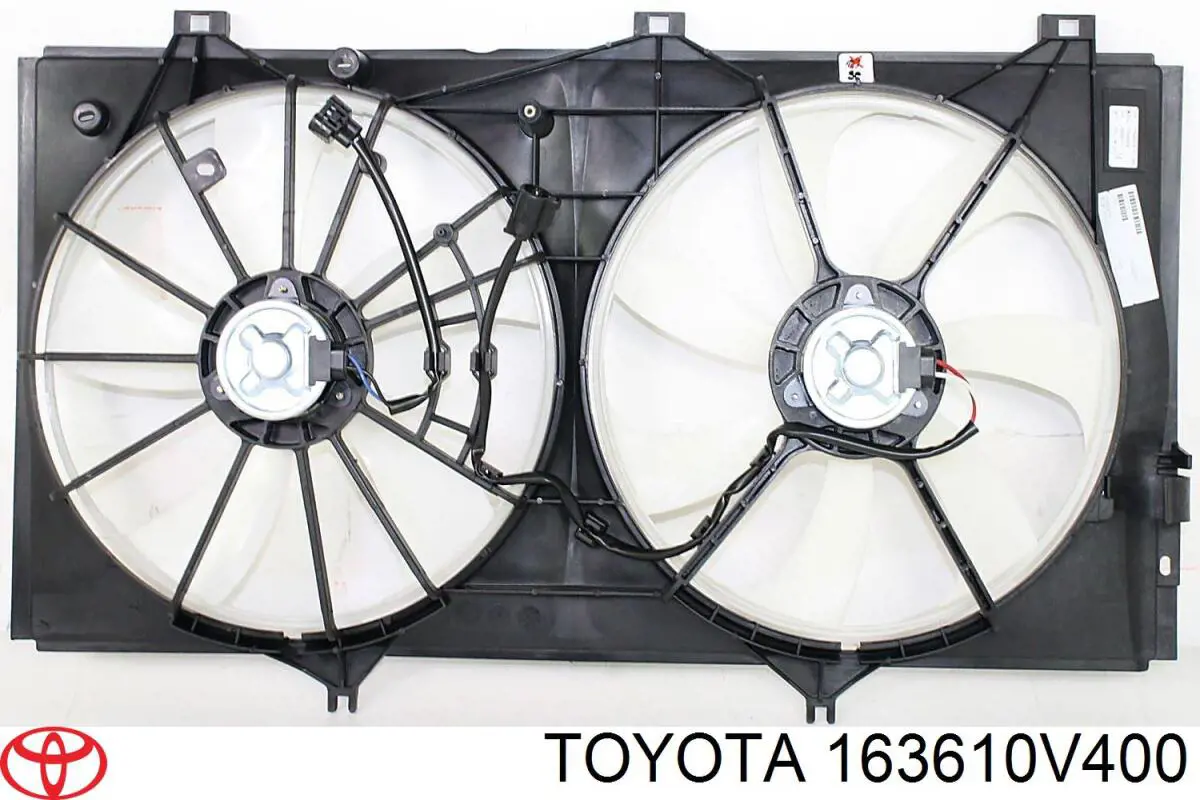 Купити 163610V400 Toyota Вентилятор/крильчатка радіатора охолодження, лівий